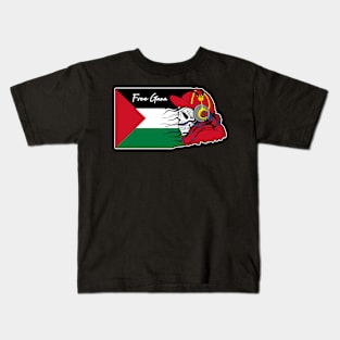 Free Gaza, Free Palestine, Palestine flag, Palestine Kids T-Shirt